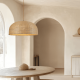 Pendule, Lustre suspendate - Lustra/Pendul din ratan natural, design boho style, Selby