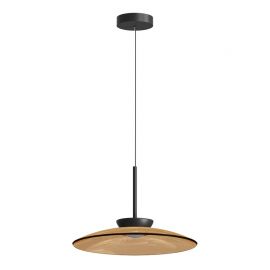 Pendule, Lustre suspendate - Lustra suspendata LED iluminat sus si jos, TAWNY GLASS