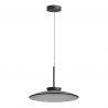 Lustra suspendata LED iluminat sus si jos, Smoked Glass