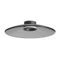 Lustra aplicata din sticla diametru 50cm, LED Smoked Glass