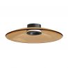 Lustra aplicata din sticla diametru 50cm, LED TAWNY GLASS