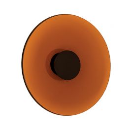 Aplice, corpuri de iluminat pentru pereti - Aplica de perete din sticla diametru 50cm, LED TAWNY GLASS
