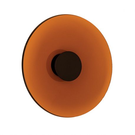Aplice, corpuri de iluminat pentru pereti - Aplica de perete din sticla diametru 50cm, LED TAWNY GLASS