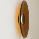 Aplice, corpuri de iluminat pentru pereti - Aplica de perete din sticla diametru 50cm, LED TAWNY GLASS