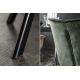 Scaune - Set de 2 scaune pivotante The Dutch Comfort, catifea verde inchis