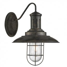 Aplice, corpuri de iluminat pentru pereti - Aplica de perete DESIGN Industrial Style Fisherman Black Gold