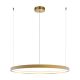 Lustra LED dimabila design modern Cirrcle D-90cm auriu