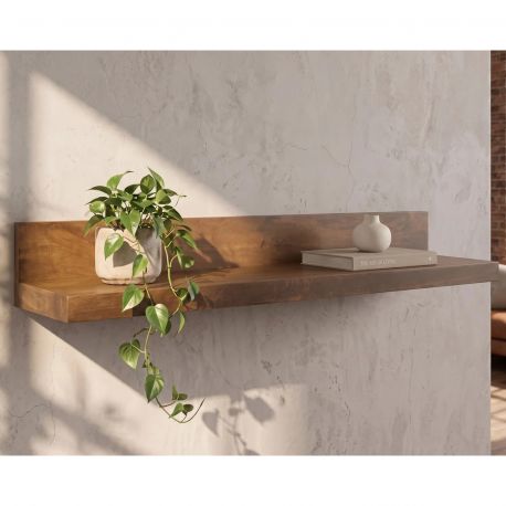 Polite - Polita, raft perete din lemn de mango MAKASSAR 110cm