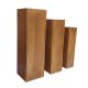 Masute Living - Set de 3 coloane decorative Makassar, lemn de mango