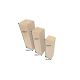 Masute Living - Set de 3 coloane decorative Makassar, lemn de mango
