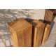 Masute Living - Set de 3 coloane decorative Makassar, lemn de mango