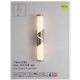 Aplice oglinda, tablou - Aplica de perete LED baie IP44 Wrap bronz