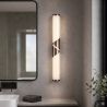 Aplica de perete LED baie IP44 Wrap bronz