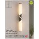 Aplice oglinda, tablou - Aplica de perete LED baie IP44 Wrap bronz
