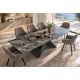Mese extensibile - Masa Extensibila cu Blat Ceramic Taupe, DIAMOND 180-260cm