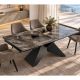 Mese extensibile - Masa Extensibila cu Blat Ceramic Taupe, DIAMOND 180-260cm