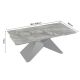 Mese extensibile - Masa Extensibila cu Blat Ceramic Taupe, DIAMOND 180-260cm