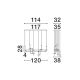 Pendule, Lustre suspendate - Lustra suspendata LED metal negru cu sticla, LUMIEN