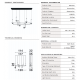 Pendule, Lustre suspendate - Lustra suspendata LED metal negru cu sticla, LUMIEN