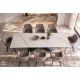 Mese extensibile - Masa Extensibila cu Blat Ceramic Alb mat, DIAMOND 180-260cm
