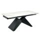 Mese extensibile - Masa Extensibila cu Blat Ceramic Alb mat, DIAMOND 180-260cm