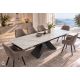 Mese extensibile - Masa Extensibila cu Blat Ceramic Alb mat, DIAMOND 180-260cm