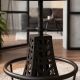 Scaune Bar - Set 2 scaune de bar cu baza metalica design Turnul Eiffel, PARIS LOFT