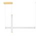 Pendule, Lustre suspendate - Lustra LED 3000K suspendata design liniar PHEME auriu periat