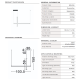 Pendule, Lustre suspendate - Lustra LED 3000K suspendata design liniar PHEME nickel satinat