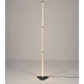 Lampadare - Lampadar, Lampa de podea LED 3000K PHEME nickel satinat