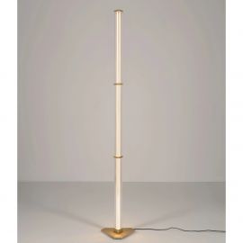 Lampadare - Lampadar, Lampa de podea LED 3000K PHEME auriu periat