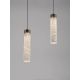 Pendule, Lustre suspendate - Lustra tavan cu pendule LED ZELON, alama antic