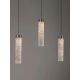 Pendule, Lustre suspendate - Lustra tavan cu pendule LED ZELON, alama antic