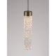 Pendule, Lustre suspendate - Pendul modern LED ZELON, alama antic