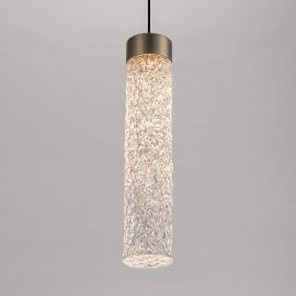 Pendule, Lustre suspendate - Pendul modern LED ZELON, alama antic