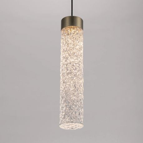 Pendule, Lustre suspendate - Pendul modern LED ZELON, alama antic