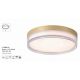 Iluminat pentru baie - Plafoniera Button LED iluminat baie IP65 auriu