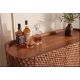 Comode - Bar cu model 3D tip fagure ADLON 140cm
