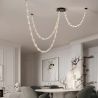 Corp de iluminat decorativ lungime 315cm, Alume LED din metal si acrilic