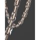 Pendule, Lustre suspendate - Corp de iluminat decorativ lungime 315cm, Alume LED din metal si acrilic