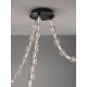 Pendule, Lustre suspendate - Corp de iluminat decorativ lungime 315cm, Alume LED din metal si acrilic