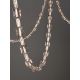 Pendule, Lustre suspendate - Corp de iluminat decorativ lungime 315cm, Alume LED din metal si acrilic