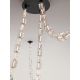 Pendule, Lustre suspendate - Corp de iluminat decorativ lungime 315cm, Alume LED din metal si acrilic