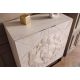 Comode - Comoda din Lemn de Mango cu motiv detaliat de Leu 3D, LION 120cm