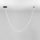 Pendule, Lustre suspendate - Corp de iluminat decorativ lungime 188cm, Alume LED din metal si acrilic