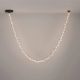 Pendule, Lustre suspendate - Corp de iluminat decorativ lungime 188cm, Alume LED din metal si acrilic
