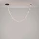 Pendule, Lustre suspendate - Corp de iluminat decorativ lungime 164cm, Alume LED din metal si acrilic