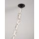 Pendule, Lustre suspendate - Corp de iluminat decorativ lungime 130cm, Alume LED din metal si acrilic