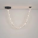 Corp de iluminat decorativ lungime 130cm, Alume LED din metal si acrilic