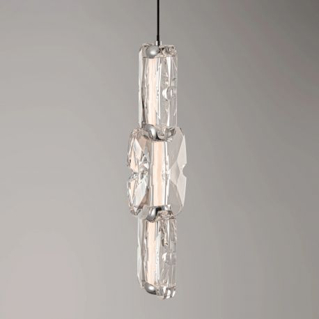 Pendule, Lustre suspendate - Pendul iluminat decorativ, Alume LED din metal si acrilic